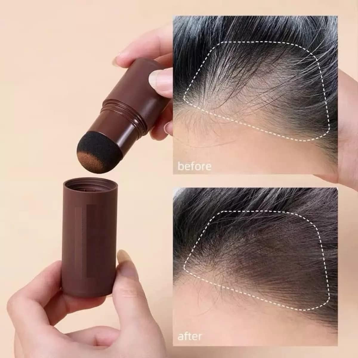 Hairline & eyebrow Powder (Brown & Black)