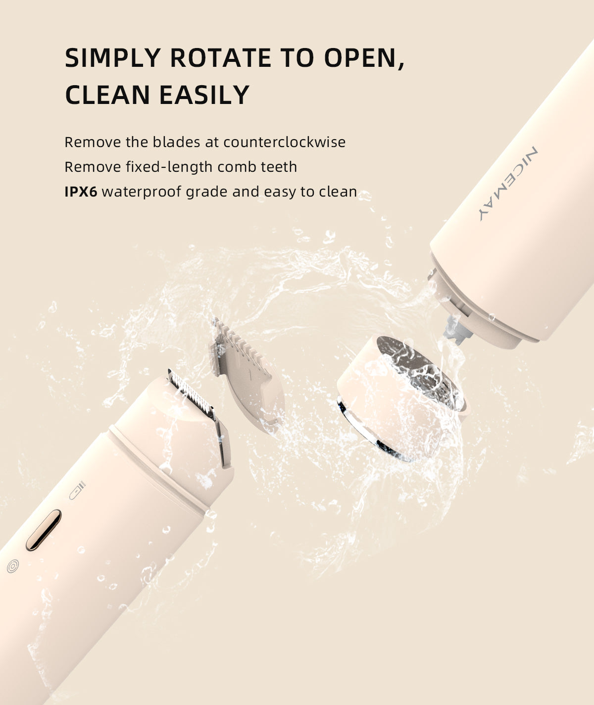 Mini Electric Hair Facial Epilator