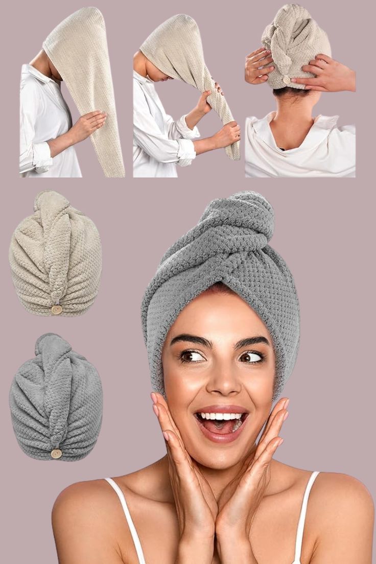 Microfiber Hair Towel