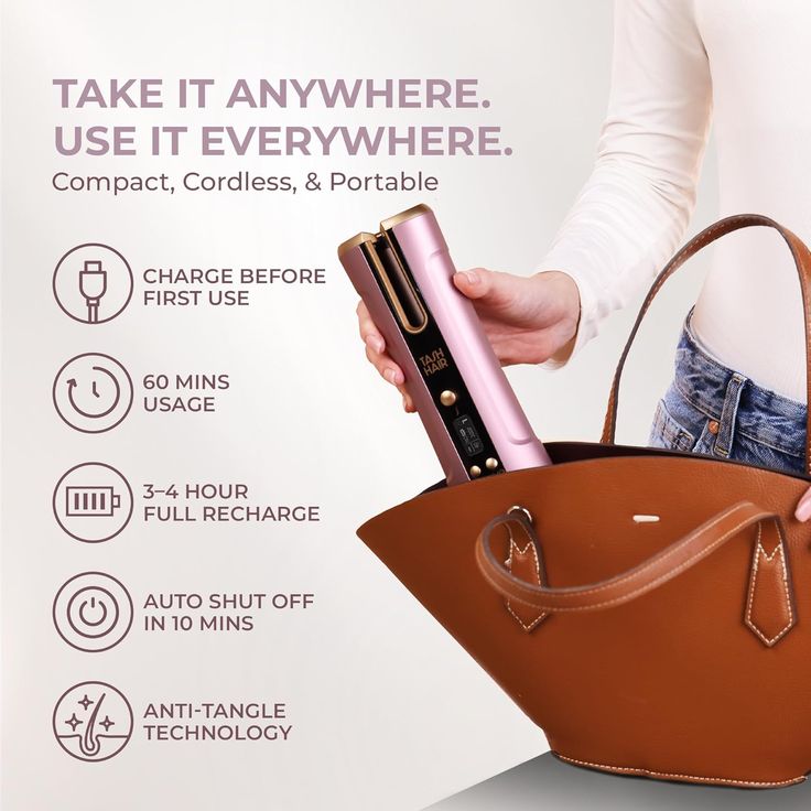 Cordless Automatic Hair Curler