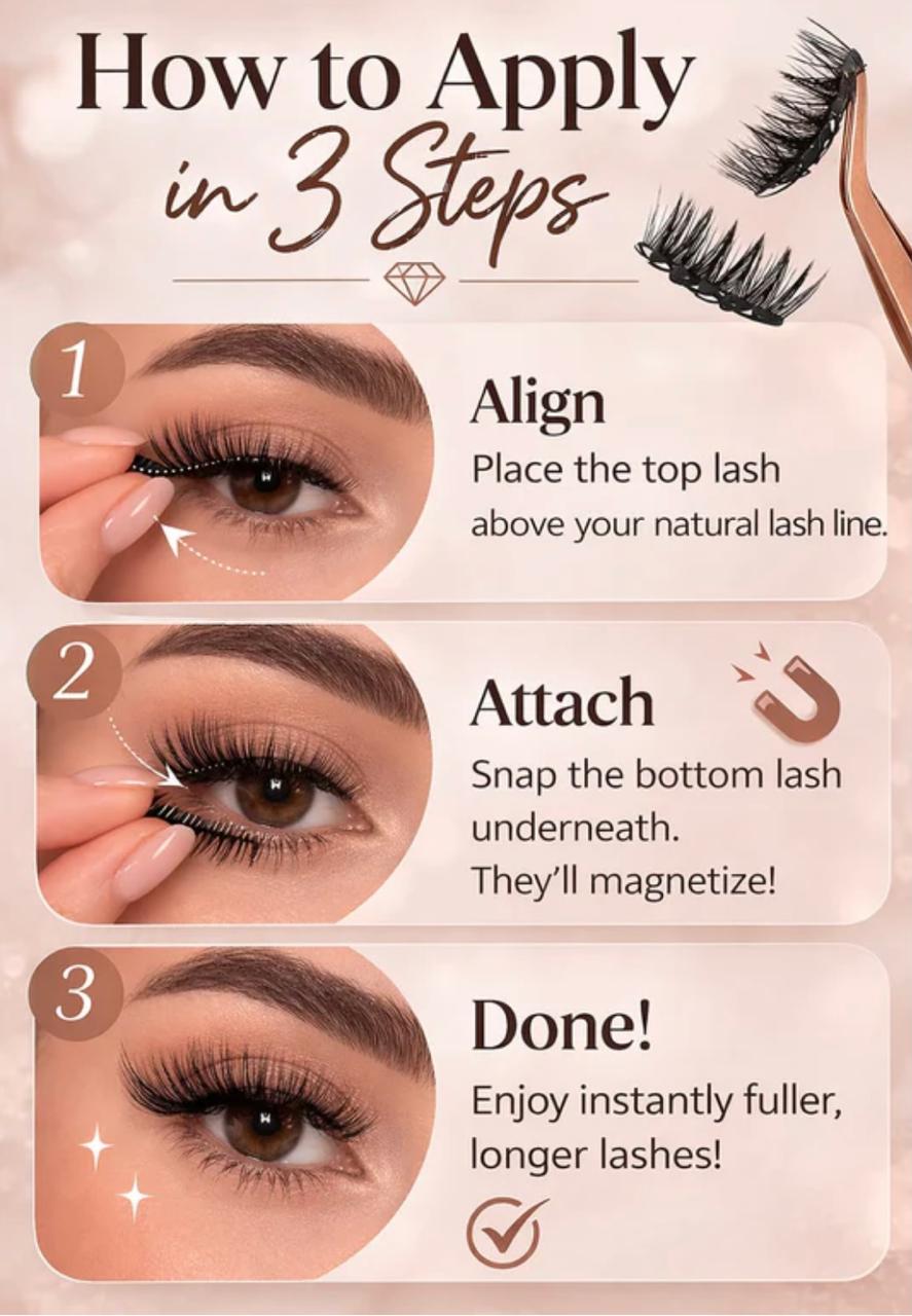 Magnetic Eyelashes